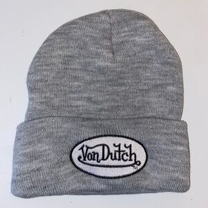 Unisex Von Dutch Beanie hat / cap - snow / winter cap retro